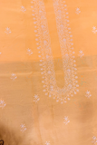 Arsh Hand Crafted Chikan Men Pure Chanderi Kurta Piece