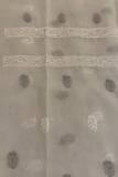 Arsh Handcrafted Grey Cotton Unstitched Daraj Chikankari 3pc Suit Set