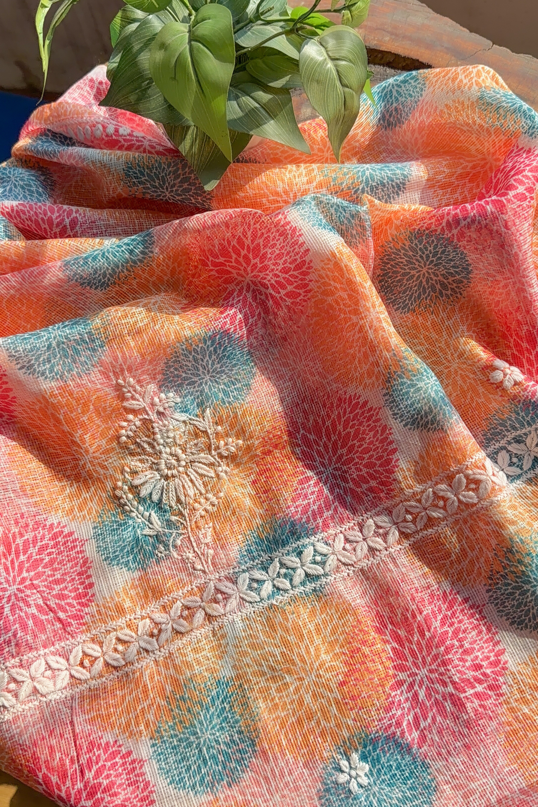 Arsh Handmade Printed Kota Kurti and Dupatta Set - arshchikan