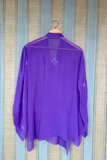 Arsh Handcrafted Pure Viscose Georgette Semi Stitched Top