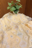 Arsh Handcrafted Modal Satin Unstitched Chikankari Suit Set - arshchikan