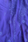 Arsh Handcrafted Pure Viscose Georgette Semi Stitched Top