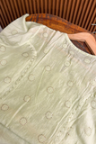 Arsh Handcrafted Pure Chanderi Silk Semi Stiched Kurti Pc