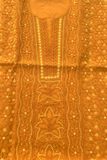 Arsh Handcrafted Cotton Unstitched Chikankari 3pc Suit Length