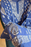 Arsh Handcrafted Mul Chanderi chikankari Kurti