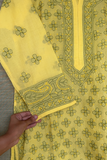 Arsh Handcrafted Front Booti Jaal Pure Cotton Kurti