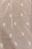 Arsh Handmade Mul Chanderi Unstitched Chikankari Kurti and Dupatta set
