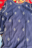 Arsh Hand Embroidered Chikan Muslin Chanderi Kurta and Pant Set