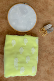 Arsh Handcrafted Lemon Yellow Georgette Chikankari 3pc Suit