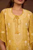 Arsh Handcrafted Pure Tissue Kaftan Dress