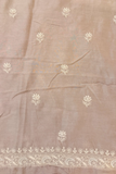 Arsh Handcrafted Chikankari Men Pure Chanderi Kurta Piece