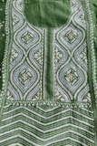 Arsh Handcrafted Chanderi Silk Kurti and Dupatta Semi Stitched Chikankari Set