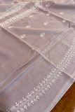 Arsh Handcrafted Chikankari Men Pure Chanderi Kurta Piece