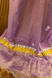 Arsh Handmade Pure Tissue Kurti and Dupatta set.