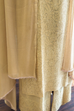 Arsh Handcrafted Kurta, Dupatta and Plazzo Set dyed in Beige Colour - arshchikan