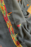 Arsh Handcrafted Front Jaal Georgette Unstitched Chikankari 3pc Suit