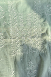 Arsh Handcrafted Mul Chanderi Unstitched Chikankari Kurti and Dupatta set