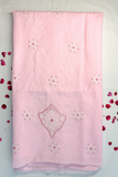 Arsh Handcrafted Light Pink Cotton Unstitched 3pc Suit Set